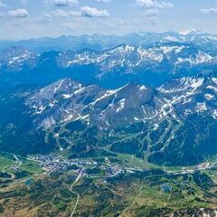 Flugwegposition um 12:30:18: Aufgenommen in der Nähe von Gemeinde Forstau, 5552, Österreich in 2928 Meter